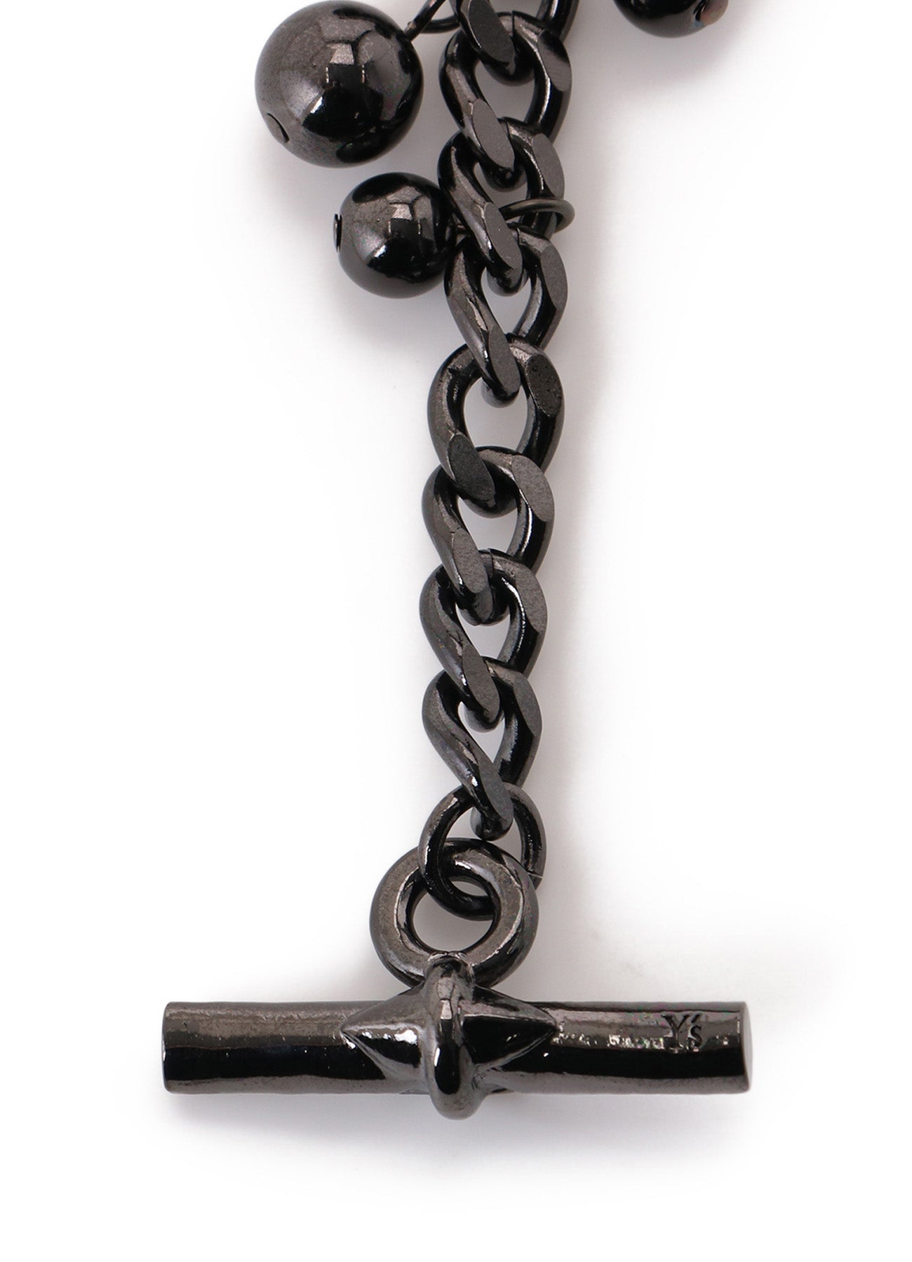 BRASS SILVER BALL BRACELET