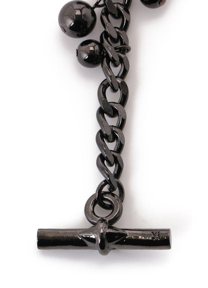 BRASS SILVER BALL BRACELET