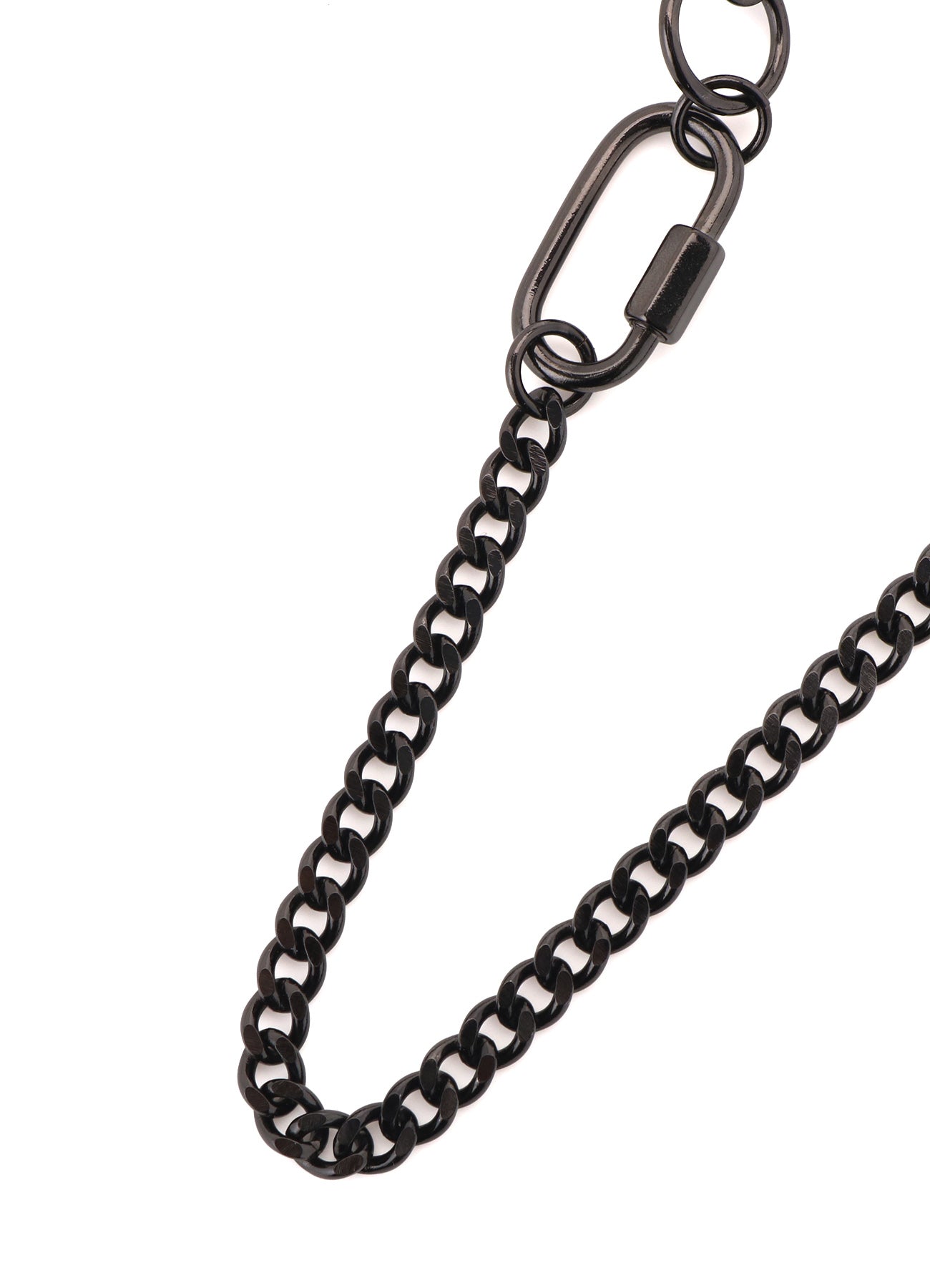 BRASS SILVER BALL NECKLACE B