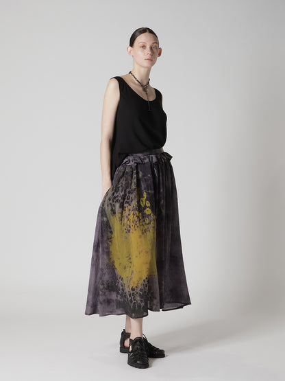 BRASS SILVER BALL NECKLACE A