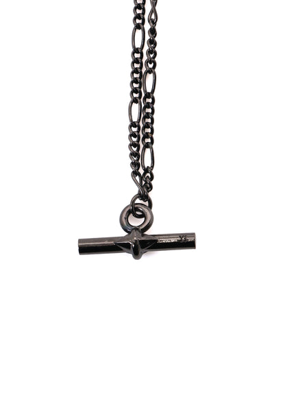 BRASS SILVER BALL NECKLACE A