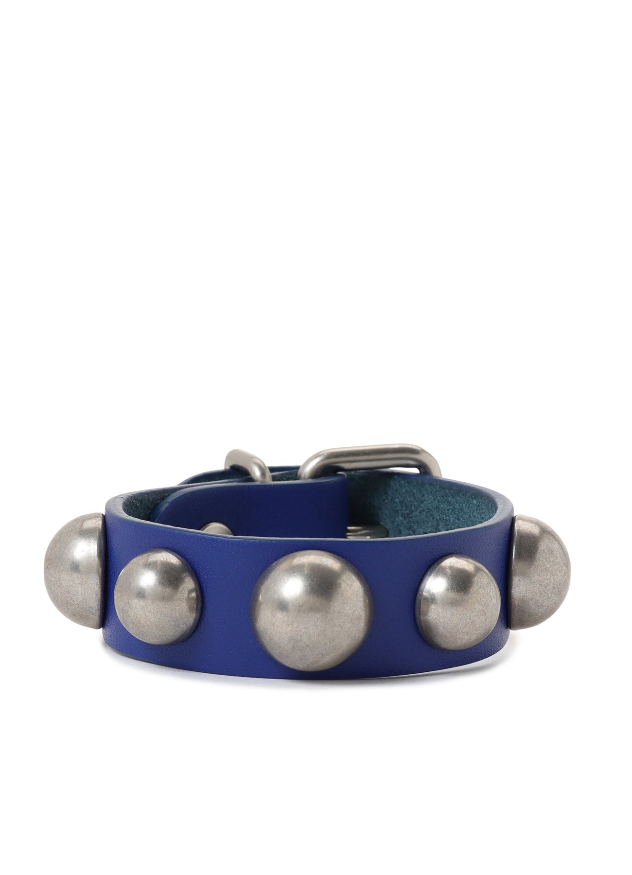 SEMIGLOSS LEATHER STUDS BRACELET – THE SHOP YOHJI YAMAMOTO
