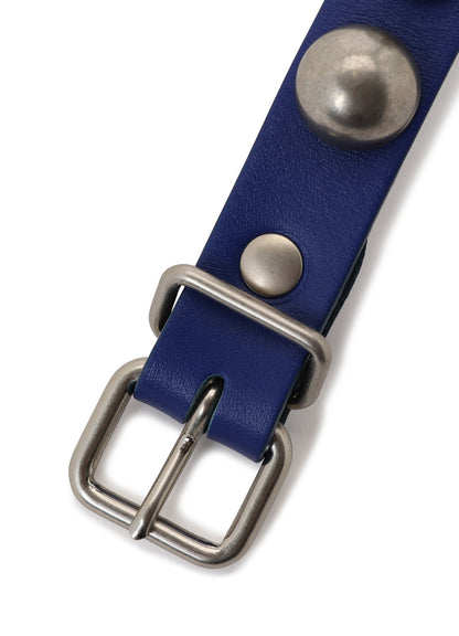 SEMIGLOSS LEATHER STUDS BRACELET