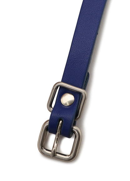 SEMIGLOSS LEATHER STUDS DOUBLE BRACELET