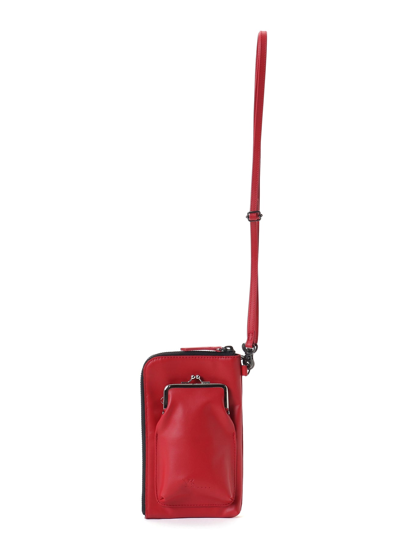 COW LEATHER ZIP NECKLACE