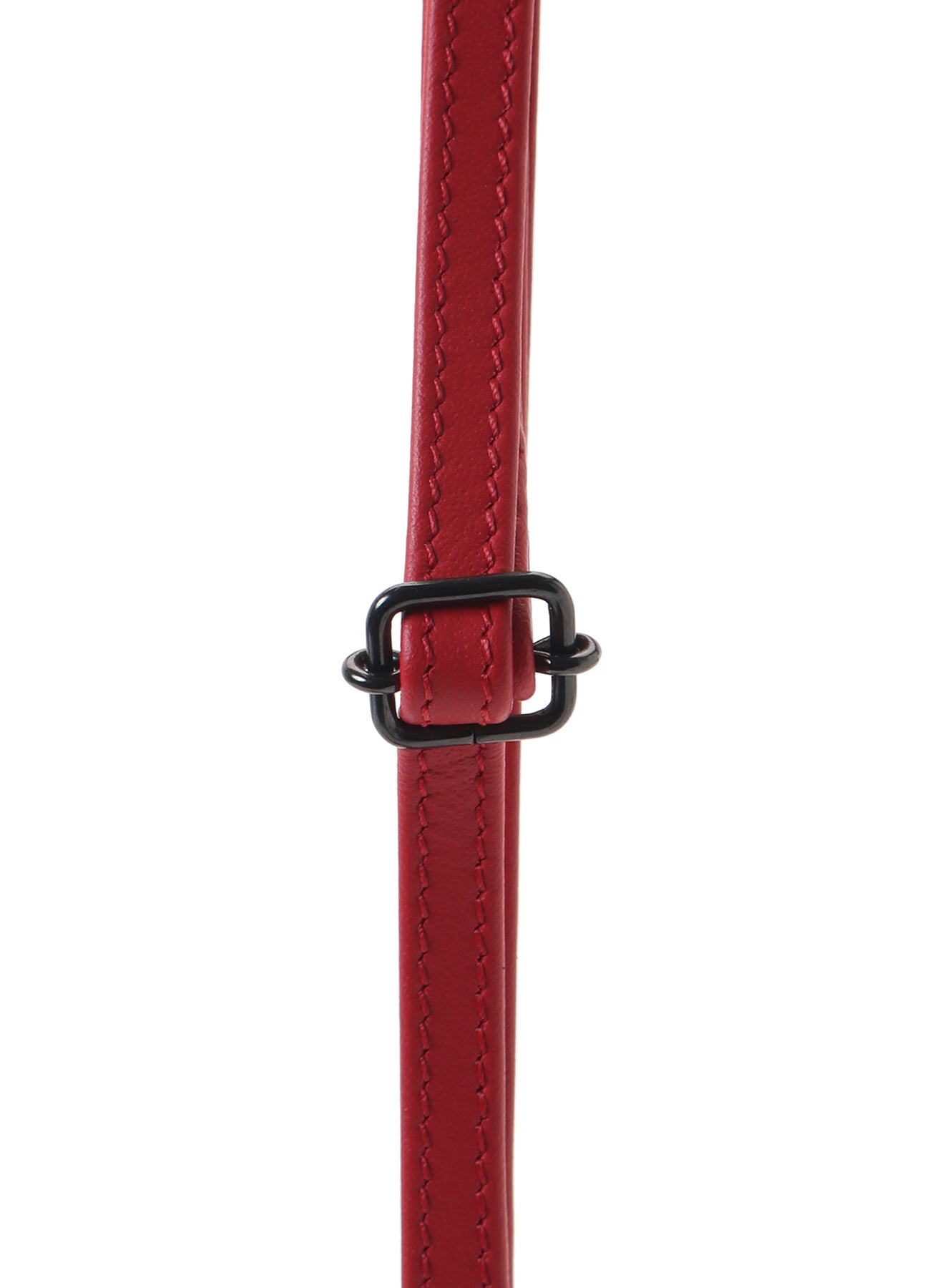 COW LEATHER ZIP NECKLACE