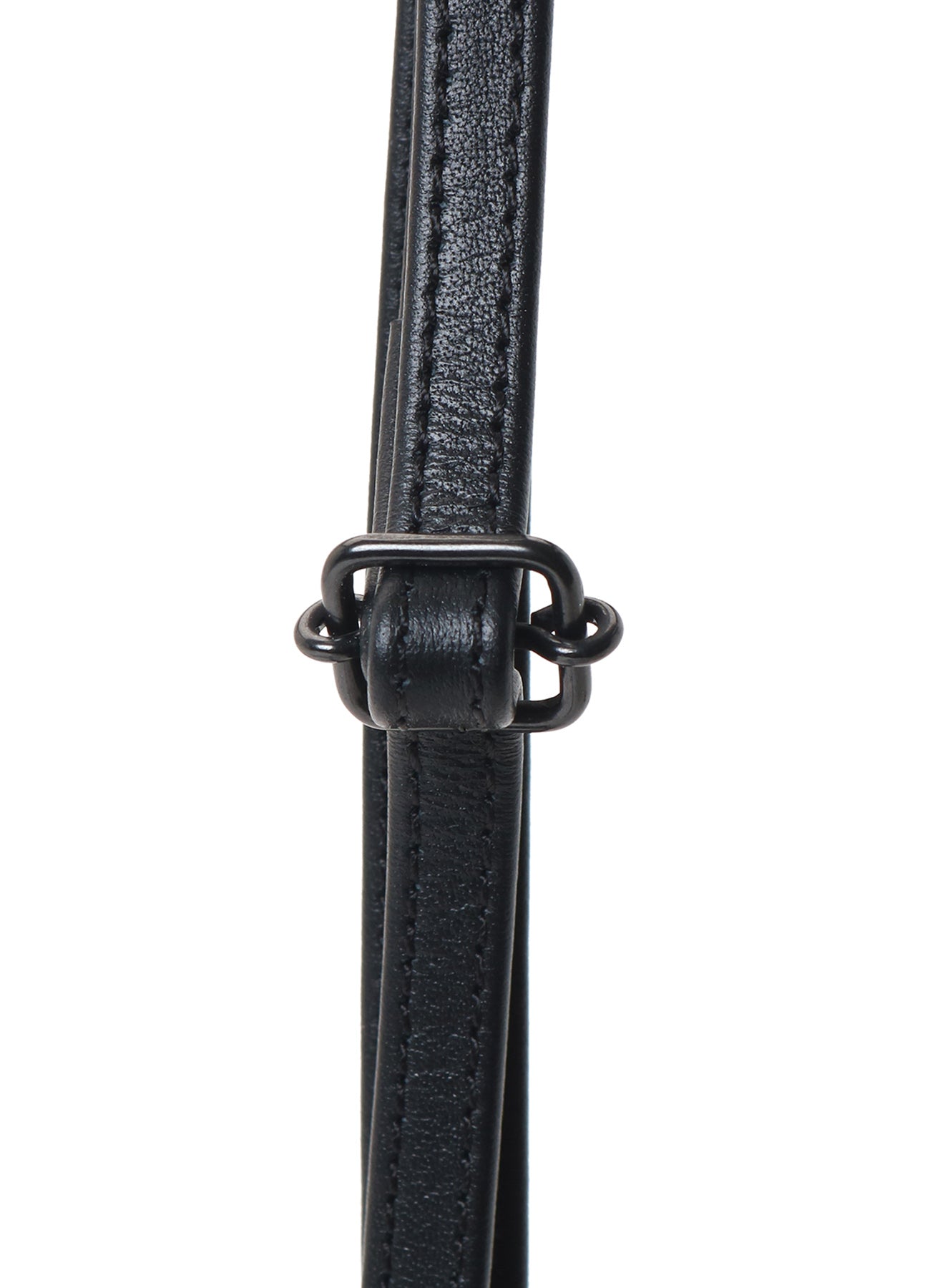 COW LEATHER ZIP NECKLACE