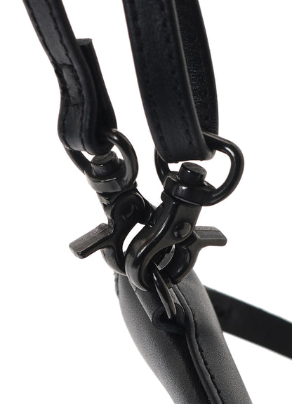 COW LEATHER ZIP NECKLACE