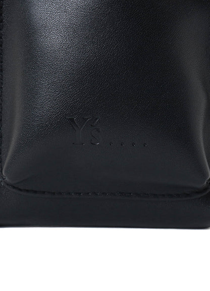 COW LEATHER ZIP NECKLACE