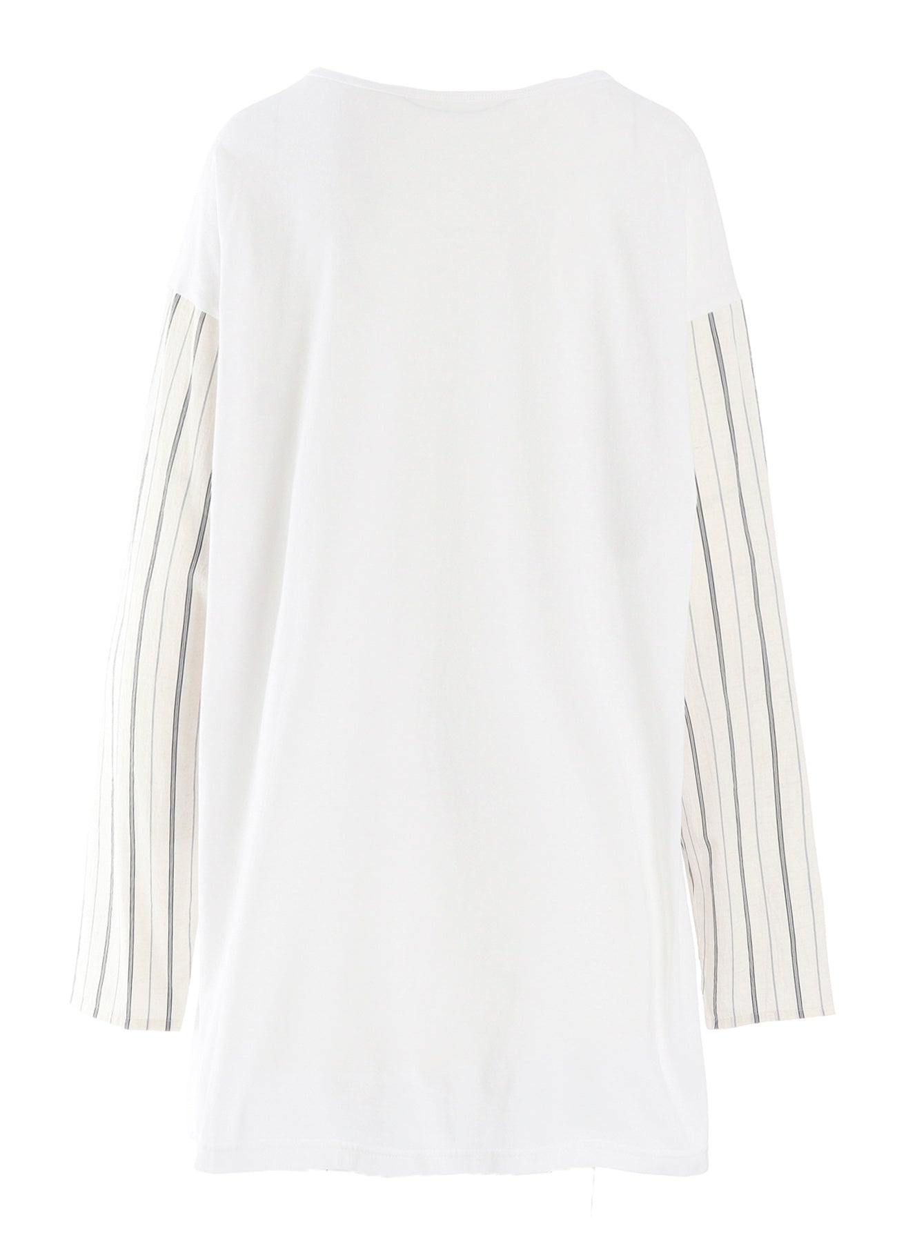 COMBINATION HENLEY NECK BLOUSE