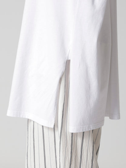 COMBINATION HENLEY NECK BLOUSE