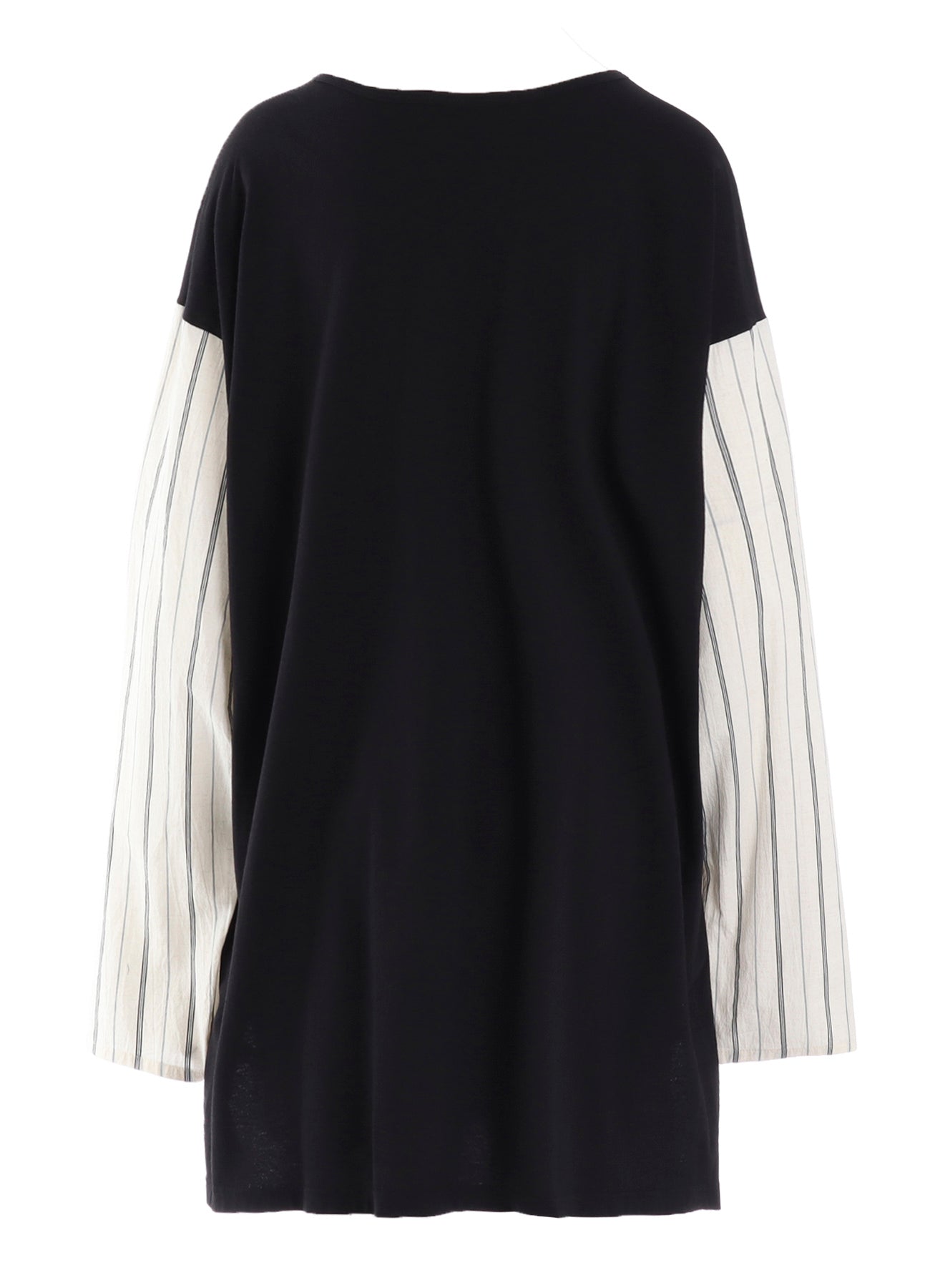 COMBINATION HENLEY NECK BLOUSE