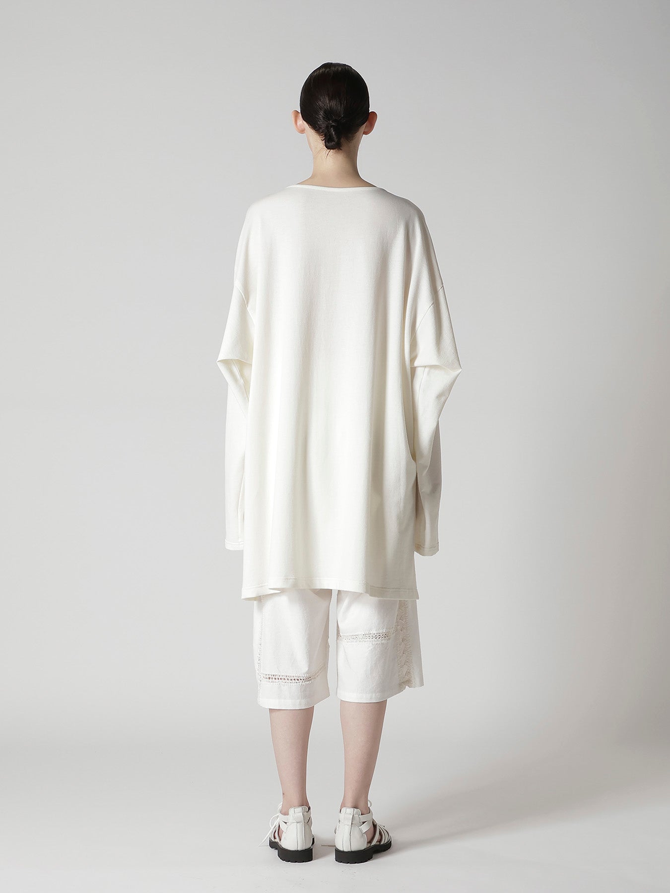 COTTON INLAY PULL OVER