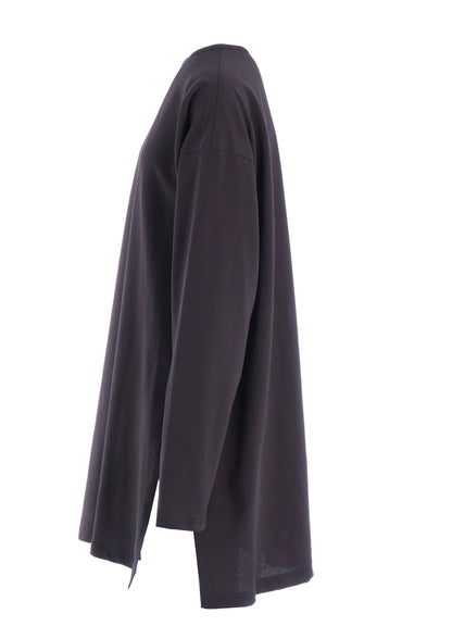 COTTON INLAY PULL OVER