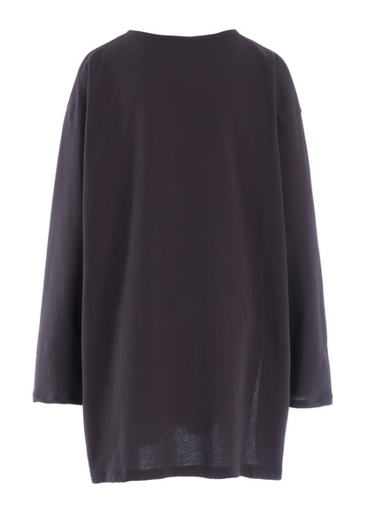 COTTON INLAY PULL OVER