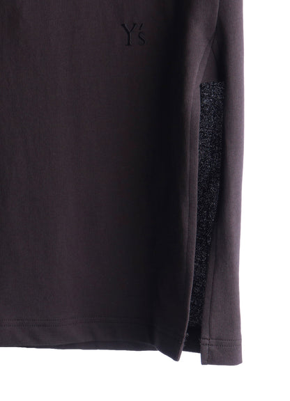 COTTON INLAY PULL OVER