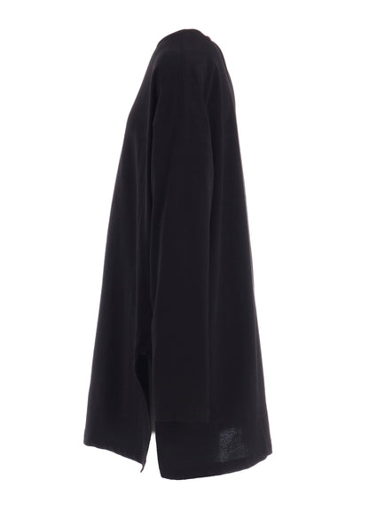 COTTON INLAY PULL OVER