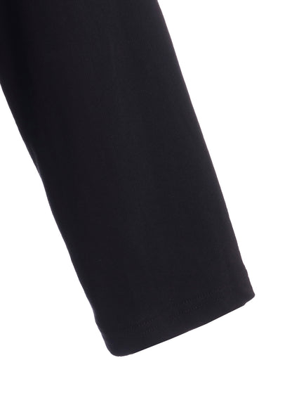 COTTON INLAY PULL OVER