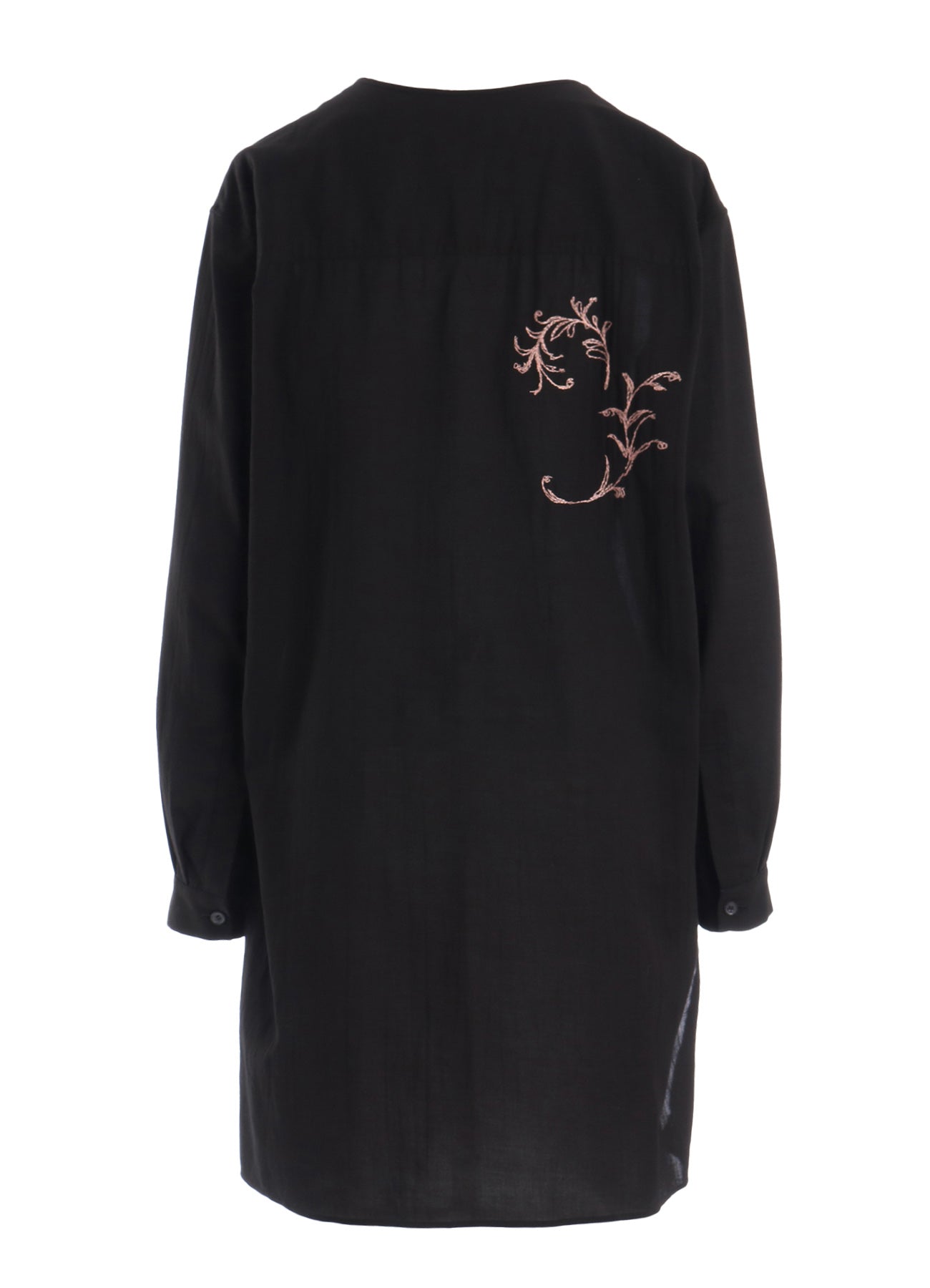 BOTANICAL EMBROIDERY DRAW STRING BROUSE