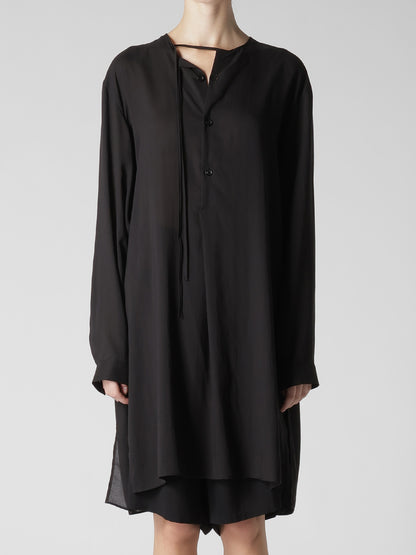 CELLULOSE LAWN DRAW STRING BLOUSE