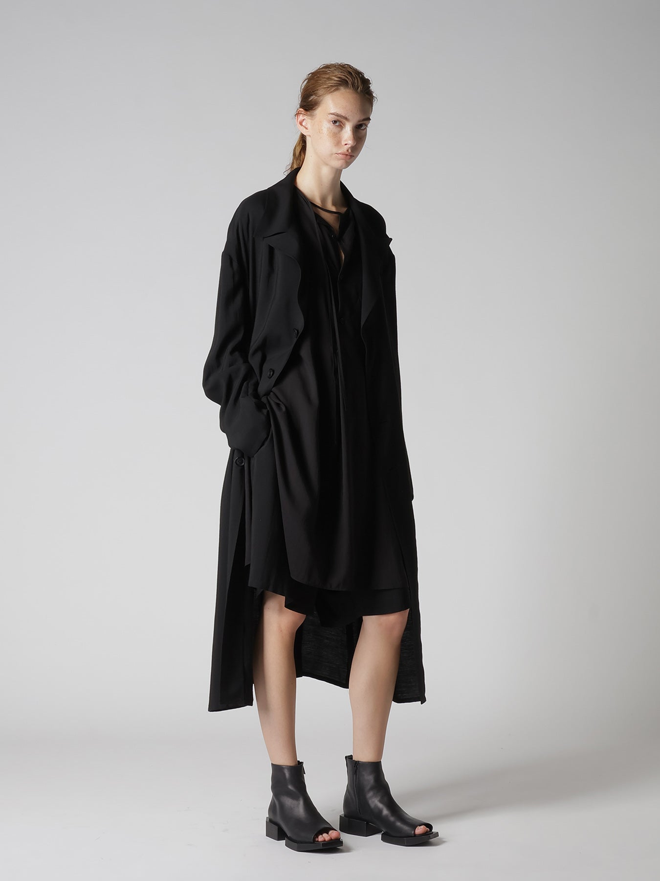 CELLULOSE LAWN DRAW STRING BLOUSE