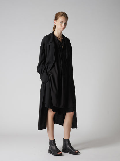 CELLULOSE LAWN DRAW STRING BLOUSE