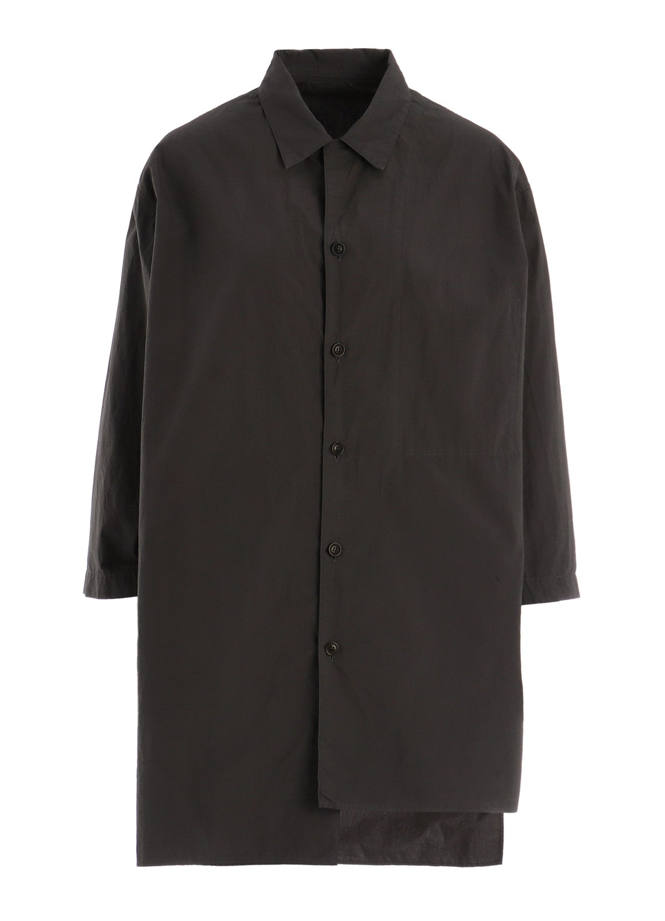 COTTON TYPEWRITER 3/4 SLEEVE BLOUSE