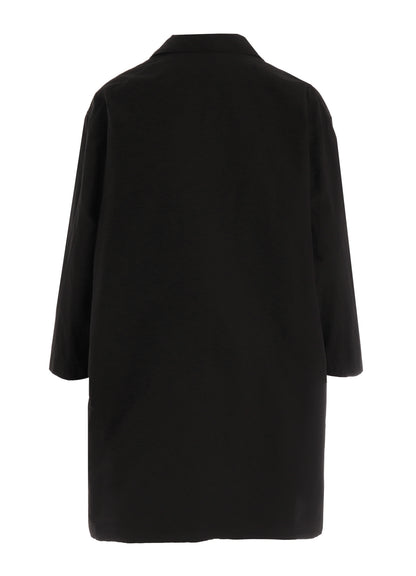 COTTON TYPEWRITER 3/4 SLEEVE BLOUSE