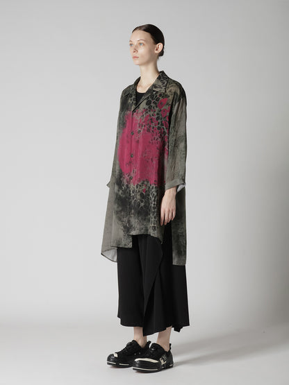 LEOPARD CUPRO BLOUSE