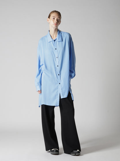 CELLULOSE LAWN UNBALANCED BIG BLOUSE