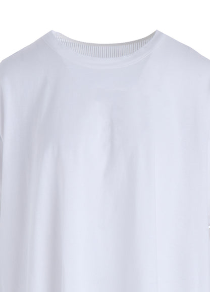 COTTON COMBINATION HALF SLEEVE BLOUSE