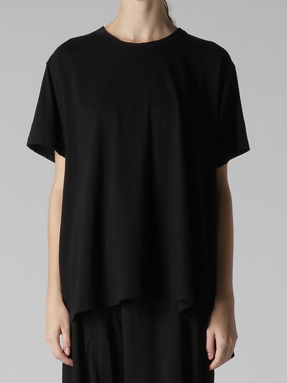 COTTON COMBINATION HALF SLEEVE BLOUSE