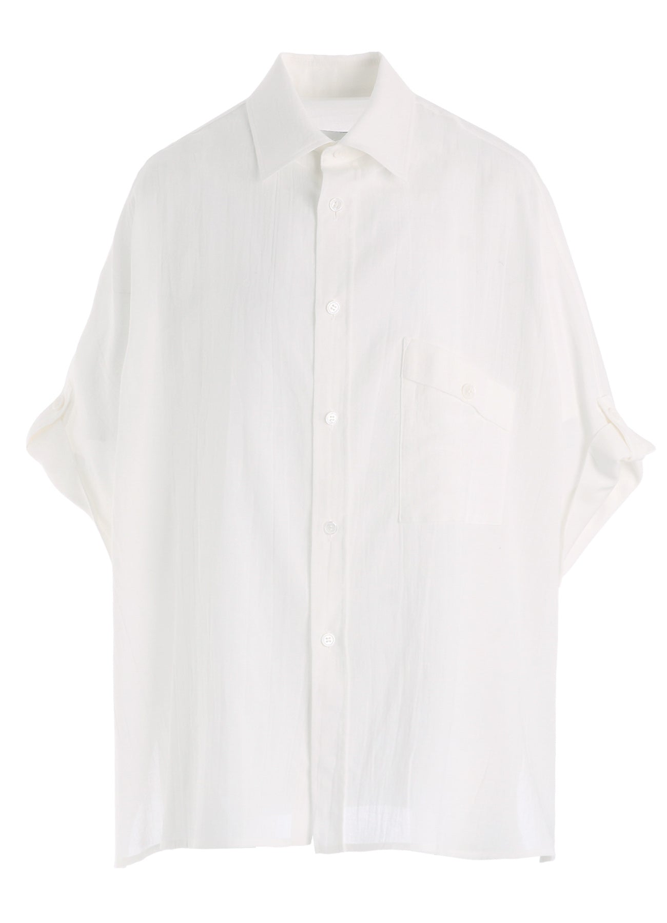 COTTON VOILE VIYELLA DOLMAN SLEEVE SHIRT