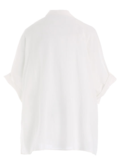 COTTON VOILE VIYELLA DOLMAN SLEEVE SHIRT