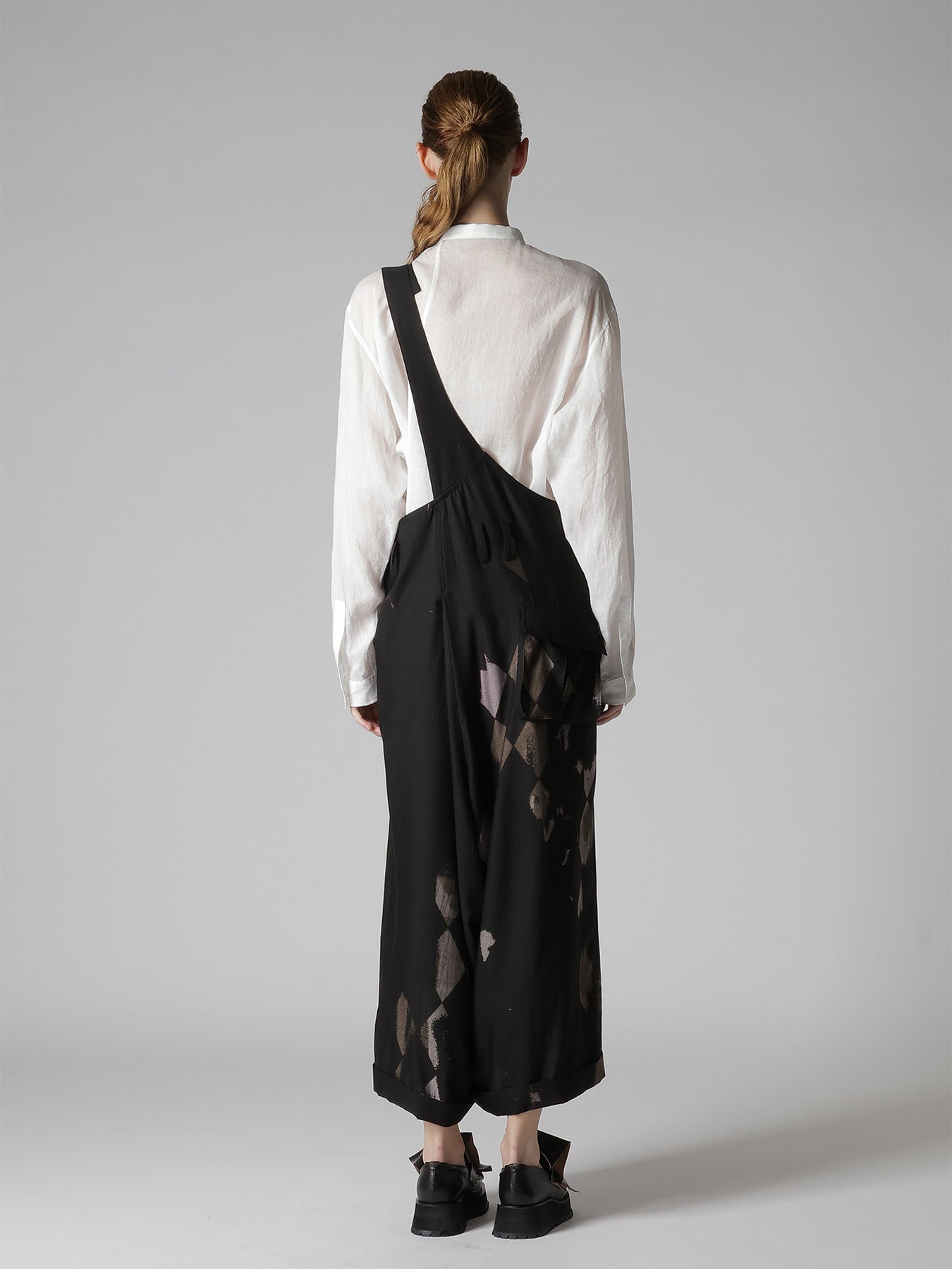 RAMIE STAND COLLAR BLOUSE