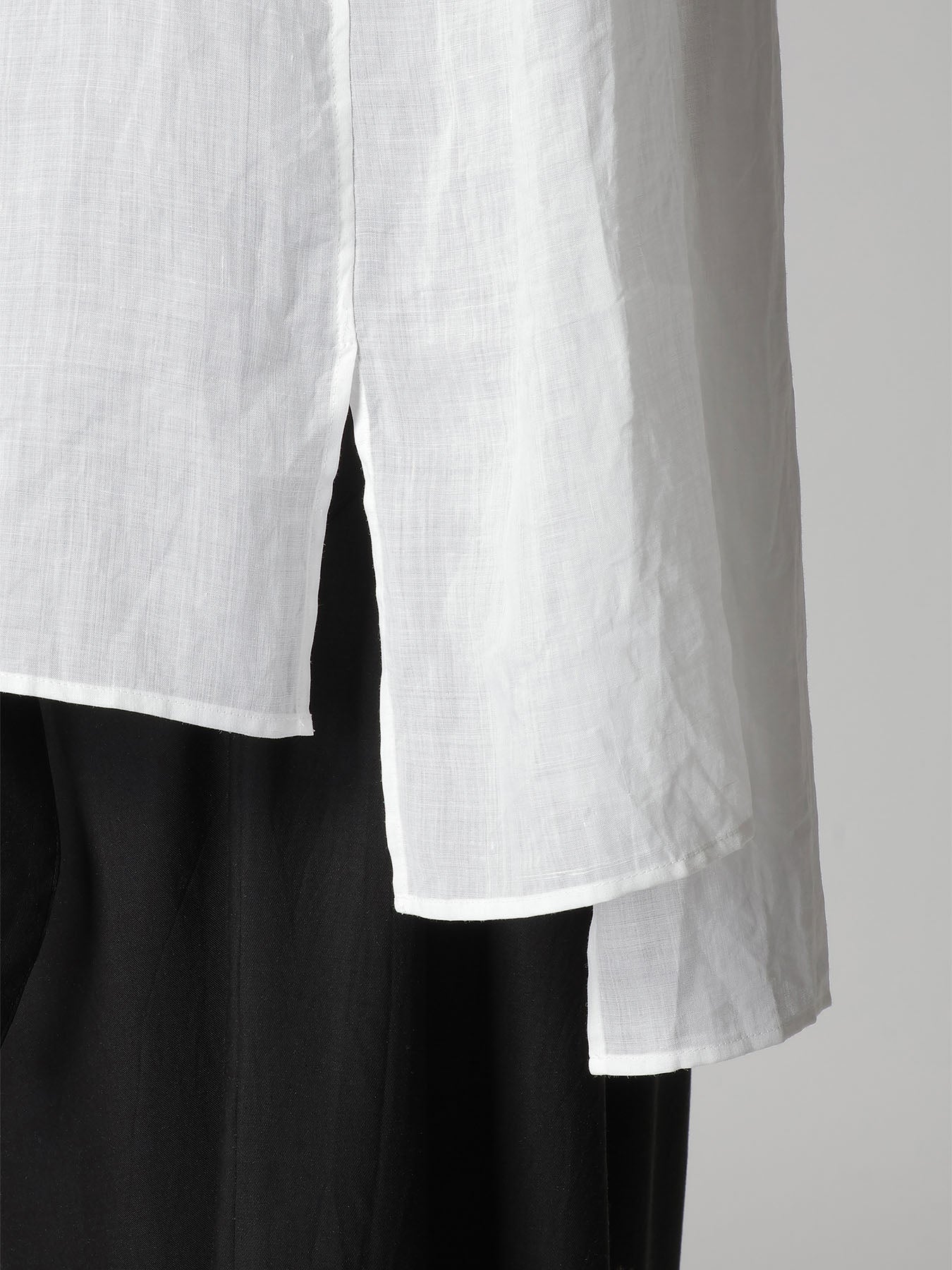 RAMIE STAND COLLAR BLOUSE