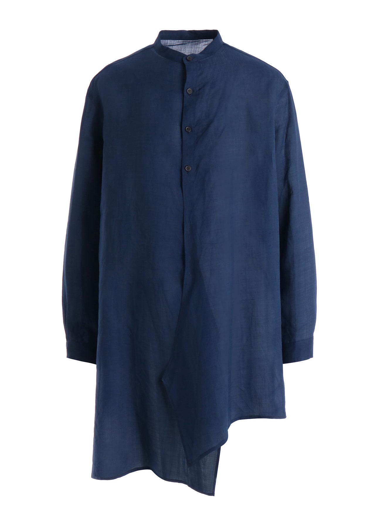 RAMIE STAND COLLAR BLOUSE