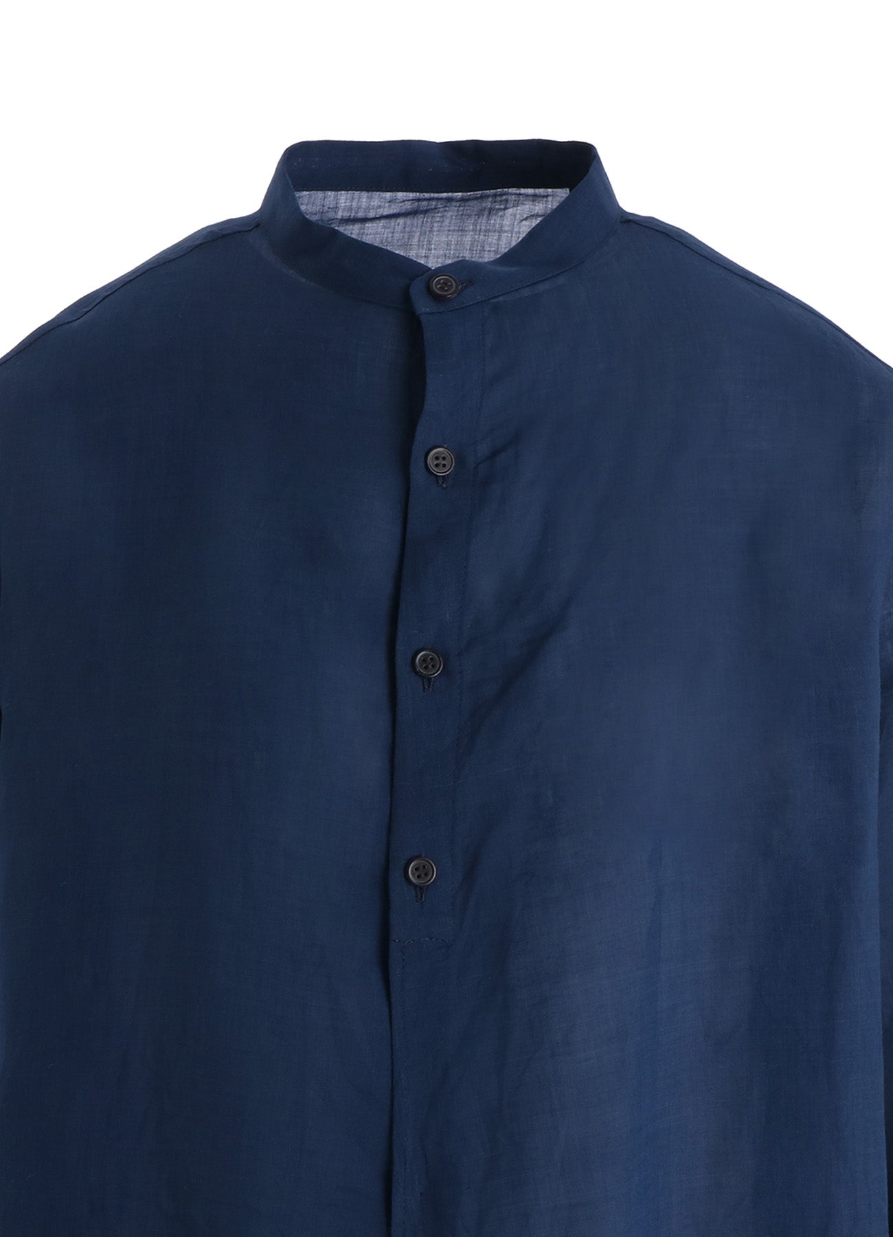 RAMIE STAND COLLAR BLOUSE