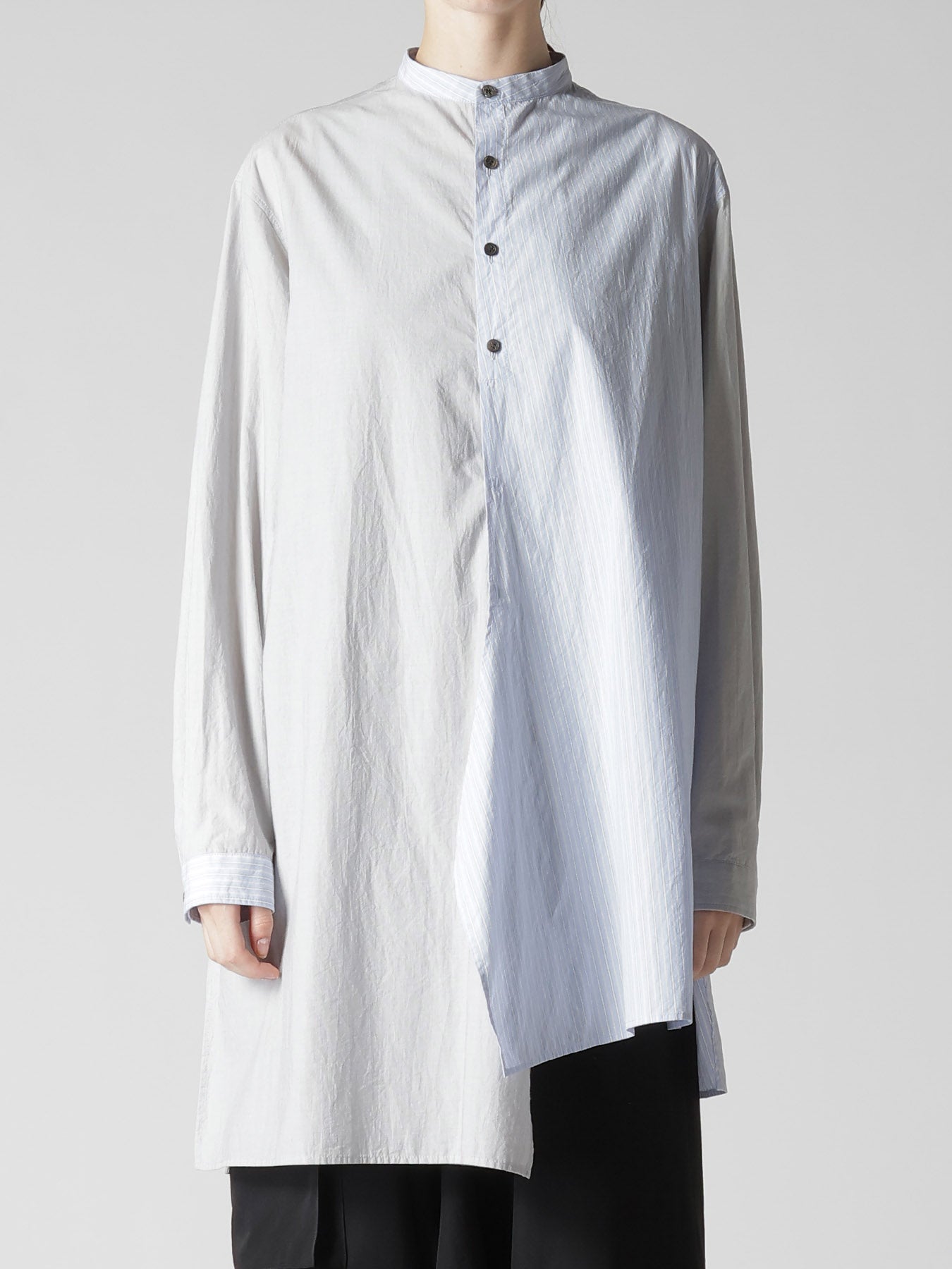 STAND COLLAR BLOUSE