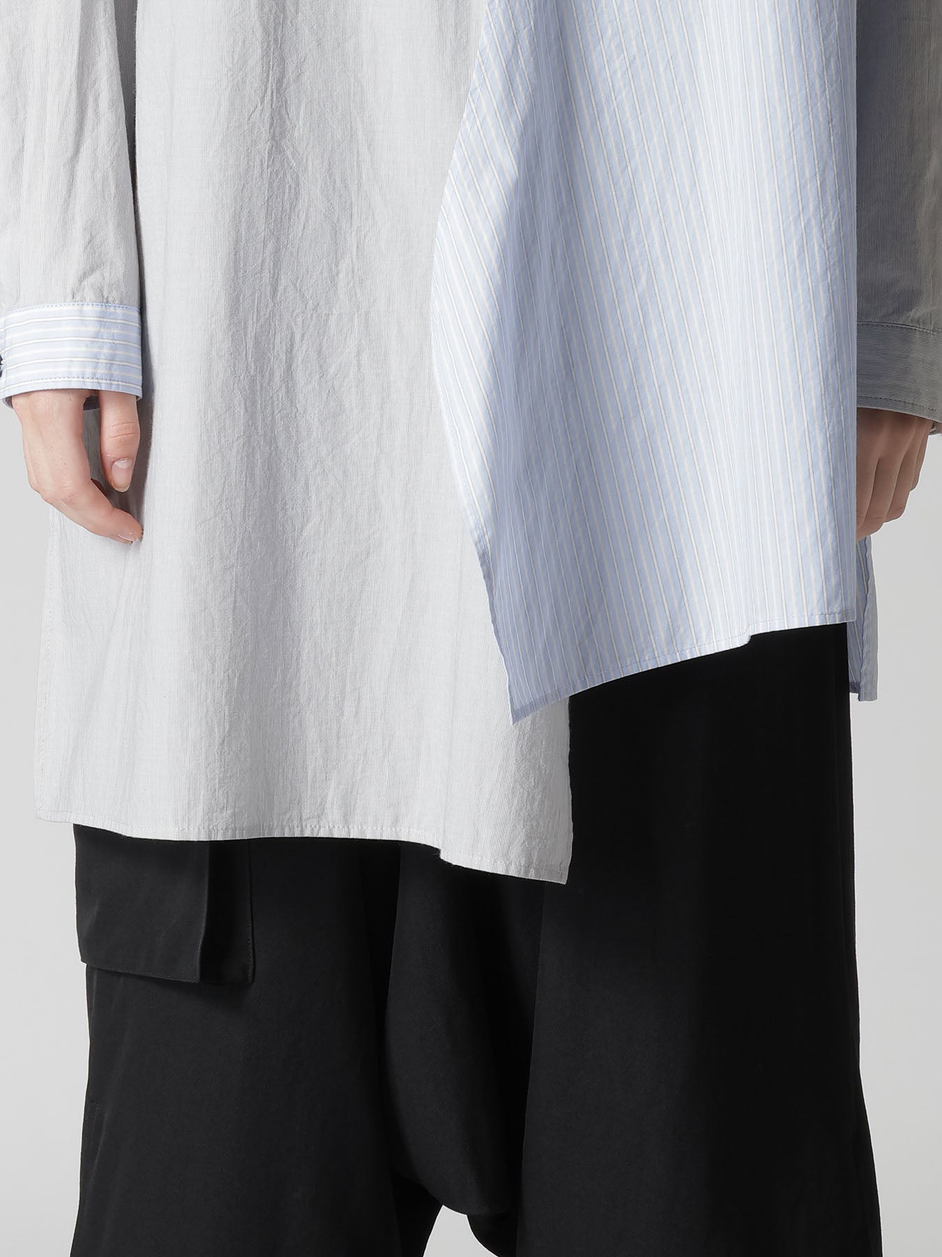STAND COLLAR BLOUSE