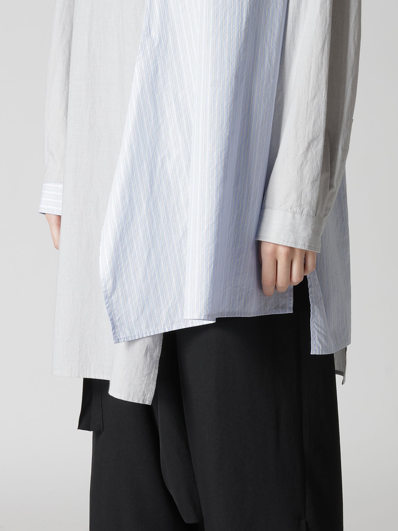 STAND COLLAR BLOUSE