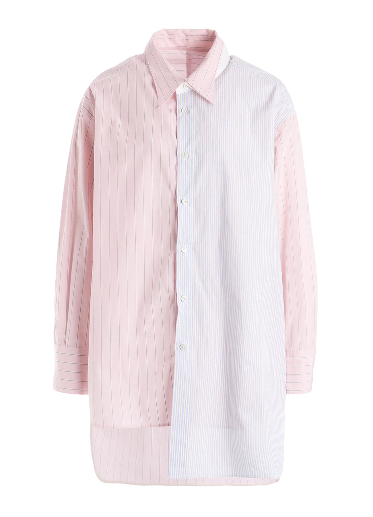 COTTON STRIPE ASYMMETRIC SHIRT A – THE SHOP YOHJI YAMAMOTO