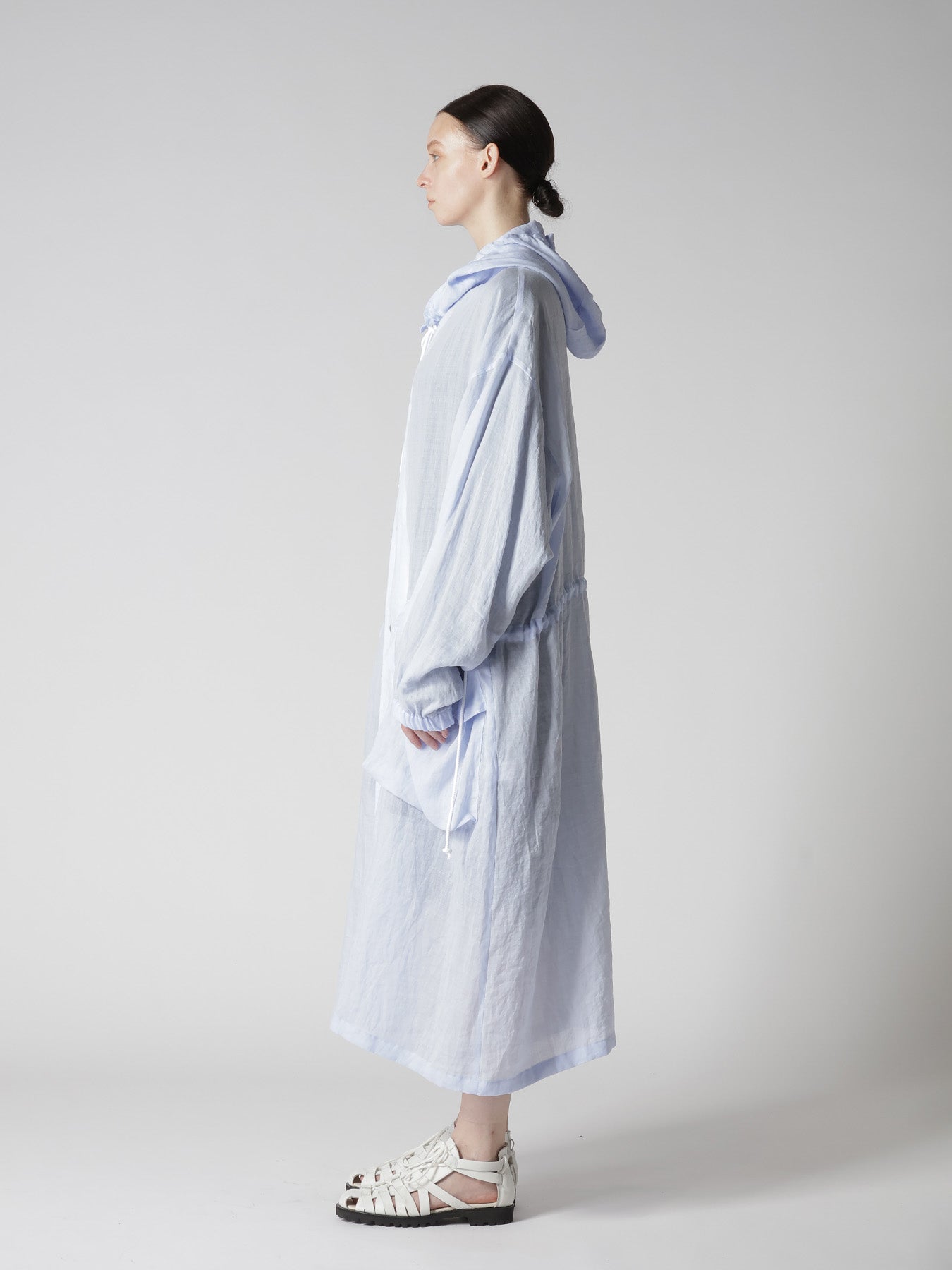 RAMIE HOODED OVERSIZED COAT – THE SHOP YOHJI YAMAMOTO