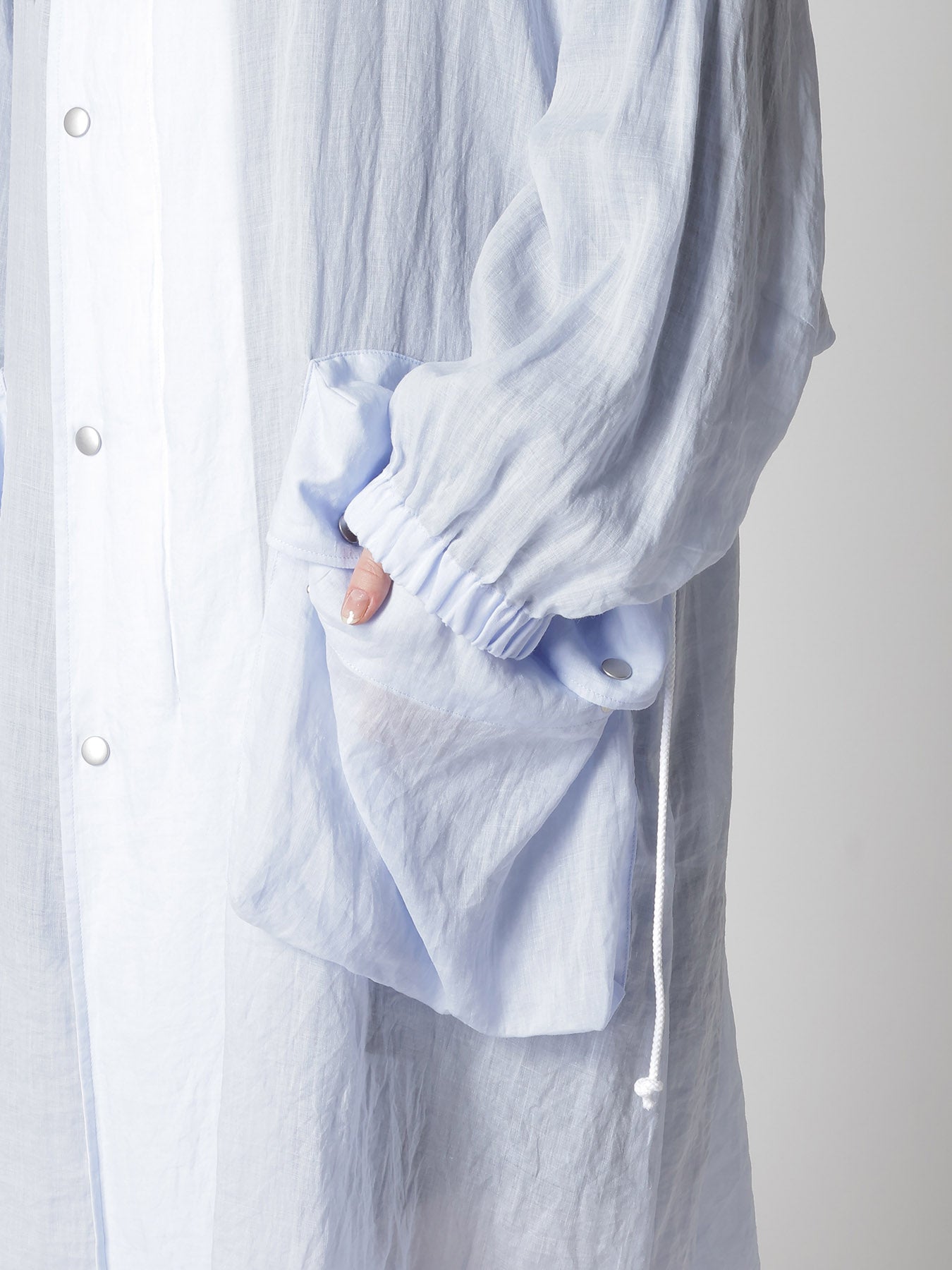 RAMIE HOODED OVERSIZED COAT