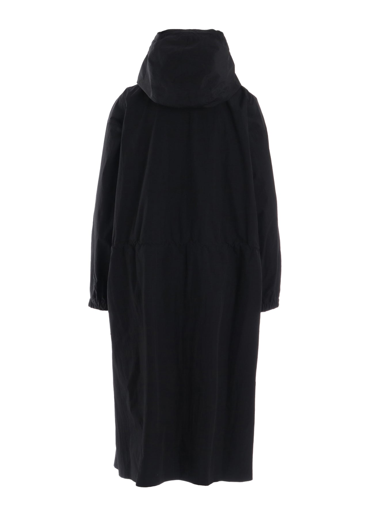 NY/ JET TAFFETA HOODED BIG COAT