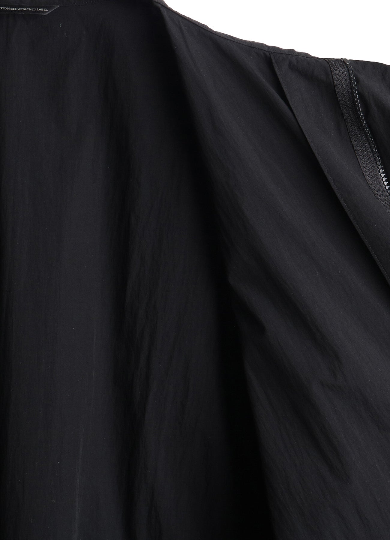 NY/ JET TAFFETA HOODED BIG COAT