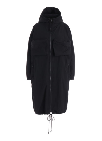 NY/ JET TAFFETA ZIP UP POCKET COAT
