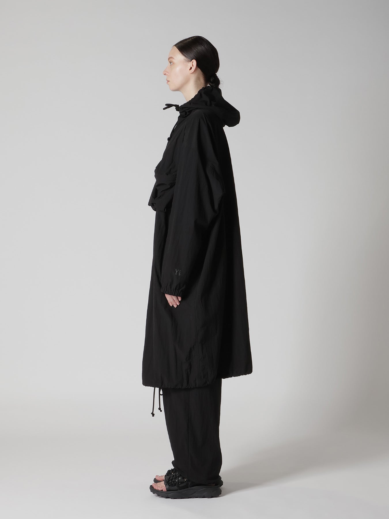 NY/ JET TAFFETA ZIP UP POCKET COAT
