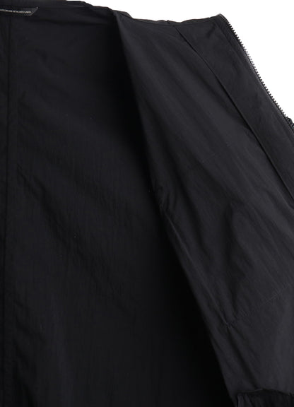 NY/ JET TAFFETA ZIP UP POCKET COAT