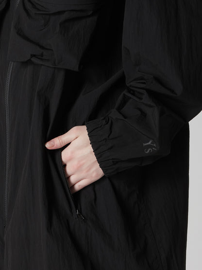 NY/ JET TAFFETA ZIP UP POCKET COAT